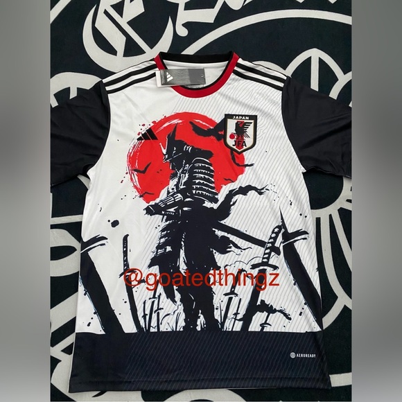 adidas Other - Adidas Special Edition Anime Japan Shogun
Samurai Sword Soccer Jersey Kit